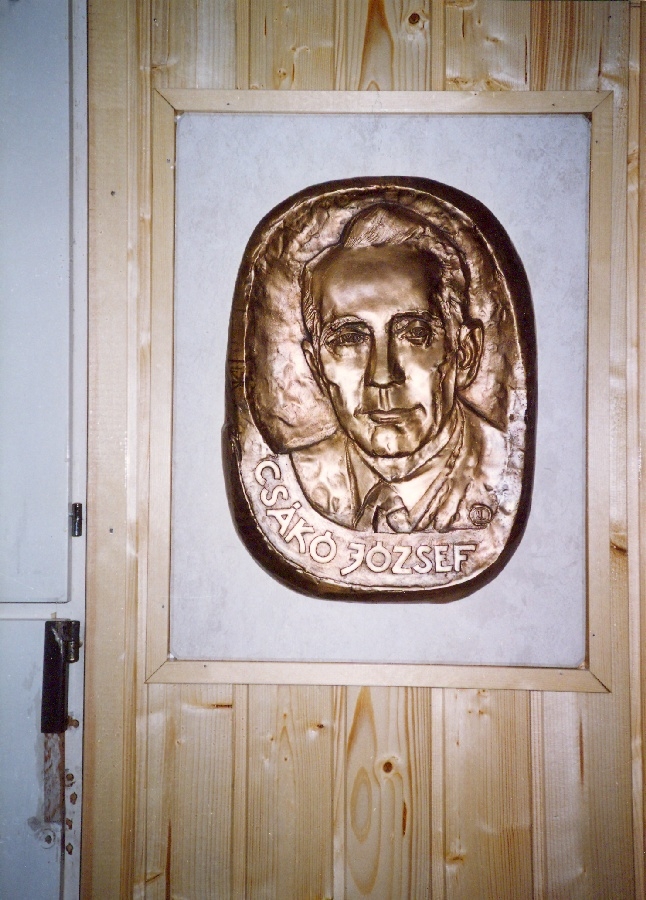 Csákó József reliefje